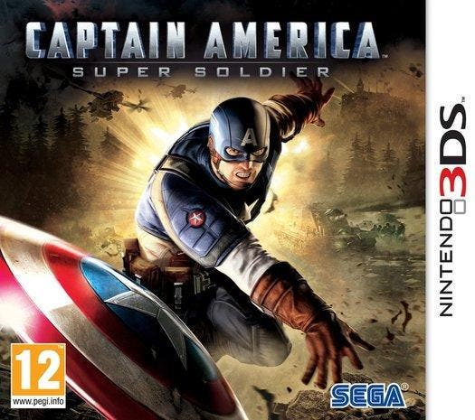 3DS Captain America: Super Soldier, Spelcomputers en Games, Games | Nintendo 2DS en 3DS, Zo goed als nieuw, Verzenden