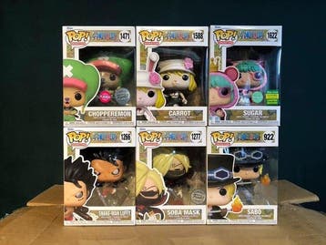 Funko - Funko Pop One Piece 6-Piece Set