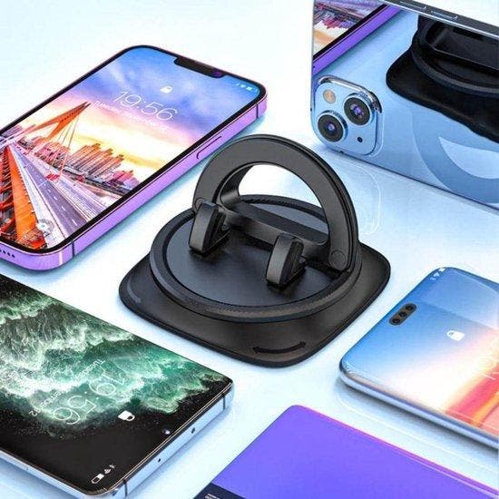 Telefoonhouder auto – Antislip sticky pad – Dashboard grip, Telecommunicatie, Telefoonhouders, Ophalen of Verzenden
