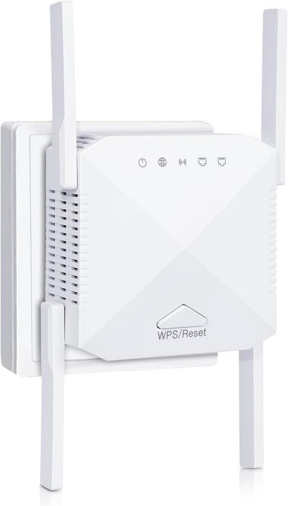 Draadloze WiFi Versterker - 33% Korting | Wit, Computers en Software, WiFi-versterkers, Zo goed als nieuw, Ophalen of Verzenden