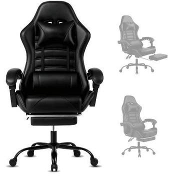Ergonomische Gamingstoel met Voetsteun, Verzenden, Nieuw