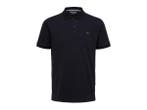 Veiling - Selected Homme Dante Polo Zwart - M, Nieuw