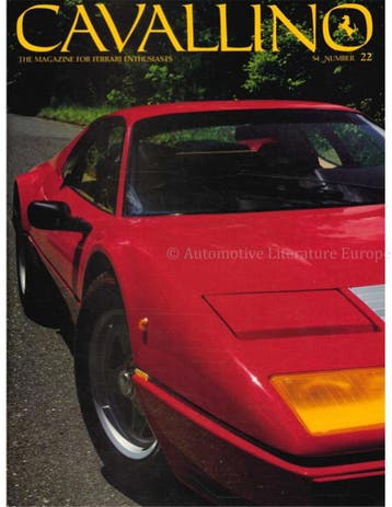 1984 FERRARI CAVALLINO MAGAZINE USA 22, Nieuw, Ferrari, Author