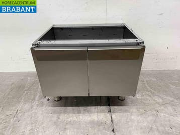 RVS Onderstel met 2 klapdeuren 650 Series 70 cm Horeca, Ophalen of Verzenden, Nieuw zonder verpakking