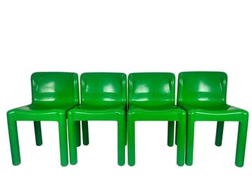 Kartell - Carlo Bartoli - Stoel (4) - 4875 - Polypropyleen