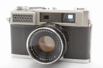 Konica S with Konishiroku Hexanon 2/48mm | Meetzoeker camera, Nieuw