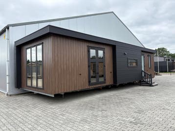 Diverse Chalets en stacaravans op voorraad bij Gritter, Caravans en Kamperen, Stacaravans, Tot en met 6