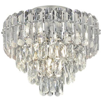 LED Plafondlamp - Trio Select Malizia - 7 Lichtpunten -, Ophalen of Verzenden, Nieuw, Metaal, Overige fittingen
