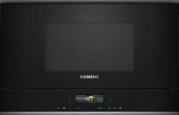 €649 Siemens BF722R1B1 magnetron Zwart Solo-magnetron In, Ophalen of Verzenden, Nieuw