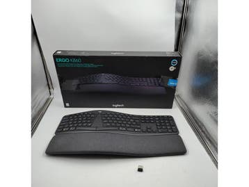 Logitech Ergo K860 - Ergonomisch Toetsenbord - Draadloos -, Verzenden, Zo goed als nieuw, Logitech
