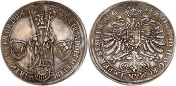 Duitsland Würzburg, bisdom. Philipp Adolph von Ehrenberg.
