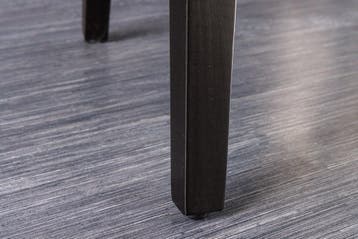 Design Stoel CASTLE beige zwart Getextureerde stof, Ophalen of Verzenden, Nieuw