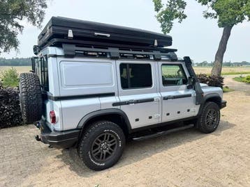 Ineos Grenadier 4x4 Daktent Luifel Lier  NIEUWSTAAT, Dealer onderhouden, Zwart, Adaptive Cruise Control, Zilver of Grijs