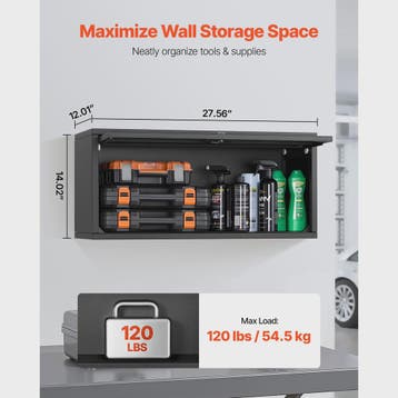 Robuust Metalen Wandkast - 77cm Breed - Garage & Werkplaats, Verzenden, Nieuw