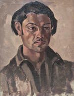 Karel Wiggers (1916-1989) - Indo man, Antiek en Kunst, Kunst | Schilderijen | Klassiek