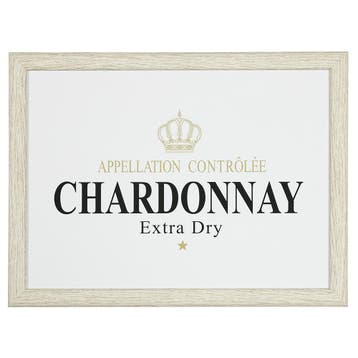 schootkussen wijn chardonnay wit 43cm, Verzenden, Nieuw