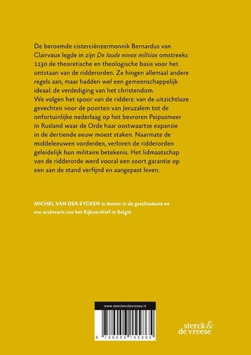 Ridders in de Lage Landen 9789056155865, Verzenden, Zo goed als nieuw, Michel van der Eycken