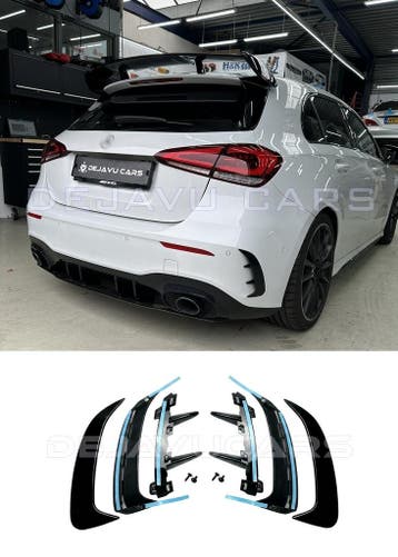 AMG Aero Look Achterbumper Vinnen voor Mercedes Benz A Klass, Ophalen of Verzenden