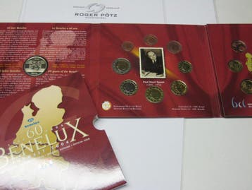 3 x 3,88 Euro 2004 Benelux Kms nur 20 000 Exemplare, Verzenden