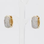 Oorbellen - 18 karaat Geel goud Diamant (Natuurlijk), Sieraden, Tassen en Uiterlijk, Oorbellen, Nieuw