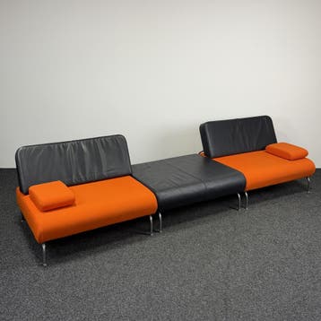 Designbank / Chaise Longue | 3-persoons, Huis en Inrichting, Stoelen, Ophalen of Verzenden, Gebruikt