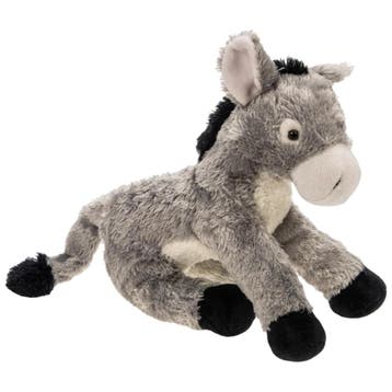 Cornelissen ezel knuffel - pluche - grijs - 34 cm, Verzenden, Nieuw