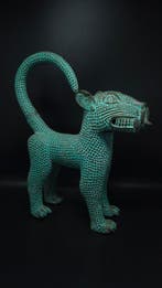 Prachtig koninklijk luipaard - bini/edo - Nigeria (Zonder, Antiek en Kunst