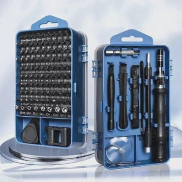 117-delige Precisie Schroevendraaierset: Magnetisch, Torx &, Doe-het-zelf en Verbouw, Verzenden, Nieuw