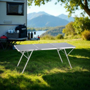 Aluminium klaptafel Jumbo met draaggreep 180x70x70 cm, Verzenden, Nieuw