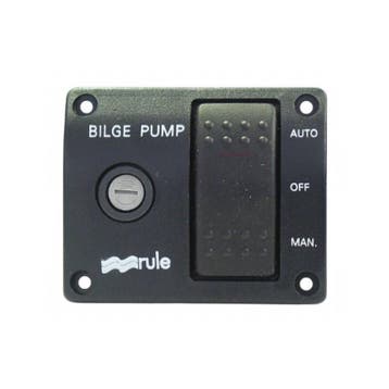 Rule Deluxe Bilgepompschakelpaneel, Ophalen of Verzenden, Nieuw, Zeilboot of Motorboot