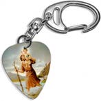Plectrum sleutelhanger Heilige Christoffel, Verzamelen, Ophalen of Verzenden, Nieuw, Gebruiksvoorwerp