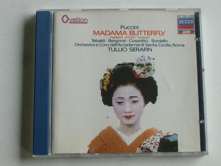 Puccini - Madama Butterfly / Tebaldi, Tullio Serafin, Cd's en Dvd's, Cd's | Klassiek, Zo goed als nieuw, Ophalen of Verzenden