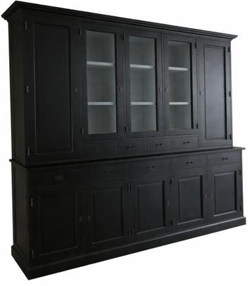 Buffetkast zwart - grijs  Lelystad 260 x 235cm, Ophalen of Verzenden, Nieuw