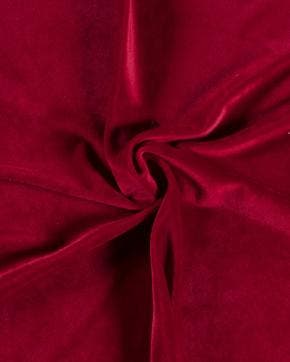 Fluweel Stretch Donker Rood, Nieuw, Rood