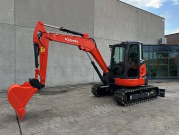 Veiling: Midigraafmachine Kubota KX163-5 Diesel 2017, Ophalen, Graafmachine
