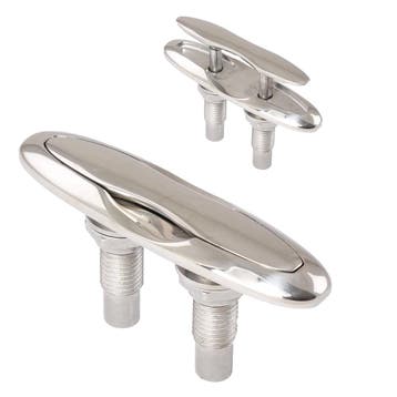 Verzonken inklapbare kikker RVS-A=185 mm, B=156 mm, C=50mm,, Watersport en Boten, Bootonderdelen, Ophalen of Verzenden, Nieuw