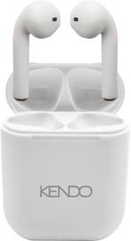 Oortjes draadloos - Bluetooth - USB C - Wit - Kendo, Verzenden, Zo goed als nieuw