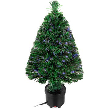 Kunstkerstboom 66cm glasvezel (Kerst artikelen, Interieur), Verzenden, Nieuw