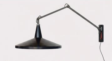 Vintage Gispen Rietveld Panamalamp 4050 | zeer goede staat !, Ophalen of Verzenden, Gebruikt, Metaal, Vintage design