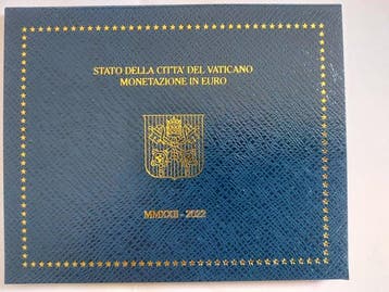 Vaticaan. Year Set (BU) 2022 (Zonder minimumprijs), Postzegels en Munten