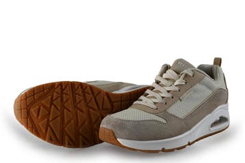 Skechers Instappers in maat 42 Wit, Kleding | Heren, Verzenden, Wit, Overige typen, Zo goed als nieuw
