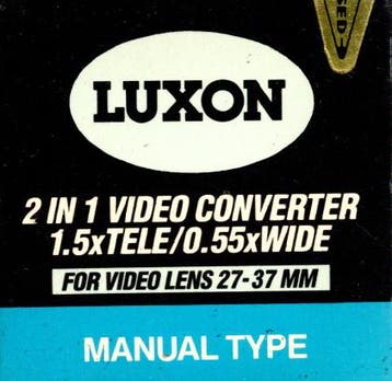 Luxon 2 in 1 Video Converter 1.5x Tele / 0.55x Wide voor Len, Verzenden, Nieuw