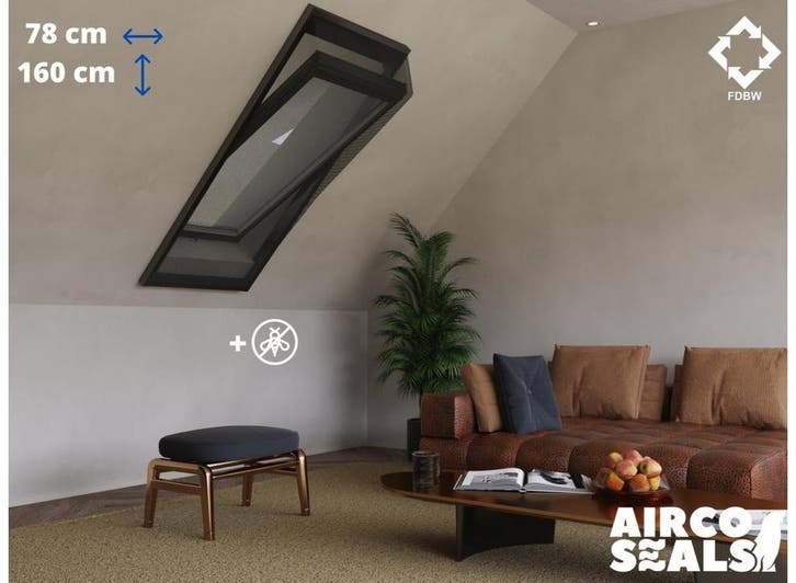 Raamafdichtingskit Mobiele Airco - Met Hor – 78 x 160 cm, Witgoed en Apparatuur, Airco's, Nieuw, Verzenden