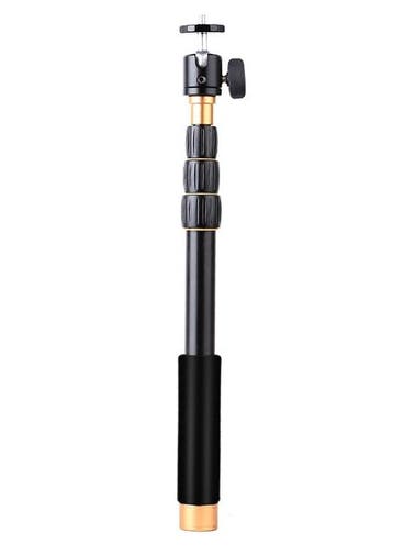 Aluminium 2in1 Monopod + Balhoofd - type Q148B, Nieuw