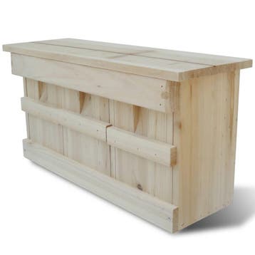 vidaXL Nestkast voor huismus 44 x 15,5 x 21,5 cm, Verzenden, Nieuw