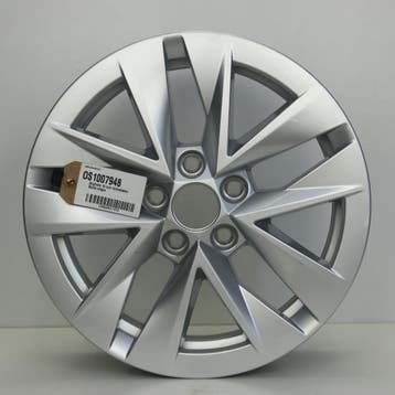 Originele velgen 15 inch lichtmetalen Skoda *OS1007948*, Gebruikt, 15 inch, Velg(en), Ophalen of Verzenden