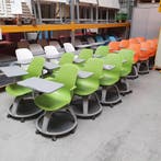 Steelcase Node ergonomische college stoel met werkblad - div, Ophalen of Verzenden, Nieuw