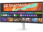 LG 34U601SA-W - Monitor - UltraWide Quad HD 34 - Wit, Computers en Software, Monitoren, Verzenden, Zo goed als nieuw, LG