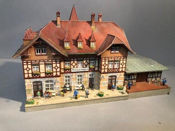 Faller H0 - 110114 - Modeltreinlandschap (1) - Station, Hobby en Vrije tijd, Nieuw
