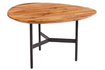 Salontafel BEAUTY BY NATURE 60cm sheeshamhout - 43747, Ophalen of Verzenden, Nieuw